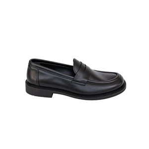 Mocassino donna Nero in Vera Pelle – ART 6000