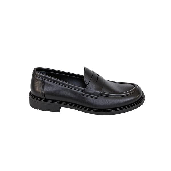 Mocassino donna Nero in Vera Pelle – ART 6000
