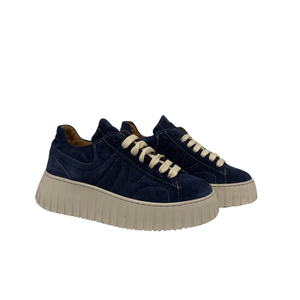 Sneaker platform scamosciata  – Jeans ART.64