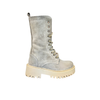Anfibi in camoscio con Suola Carrarmato – BEIGE ART.3000