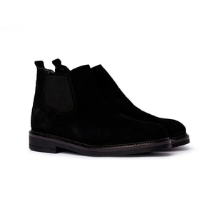 Chelsea Boot in Camoscio – Nero. Art.757
