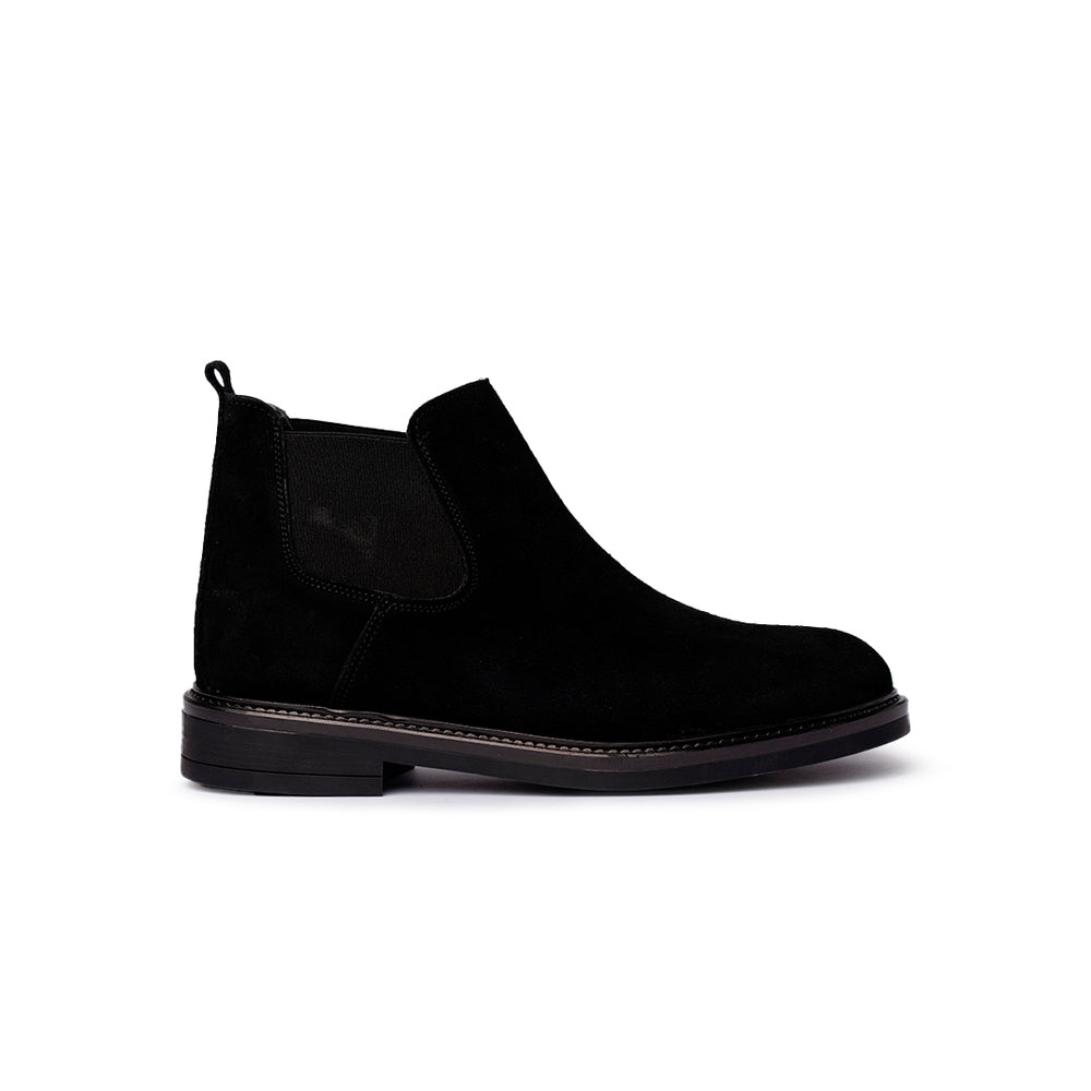 Chelsea Boot in Camoscio – Nero. Art.757