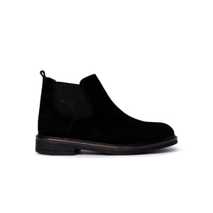 Chelsea Boot in Camoscio – Nero. Art.757
