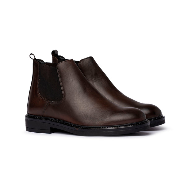 Chelsea Boot in Pelle – Marrone ART.757