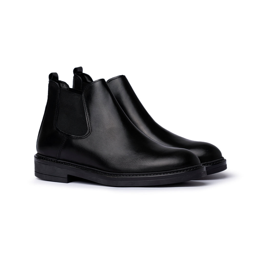 Chelsea Boot in Pelle – Nero ART.757