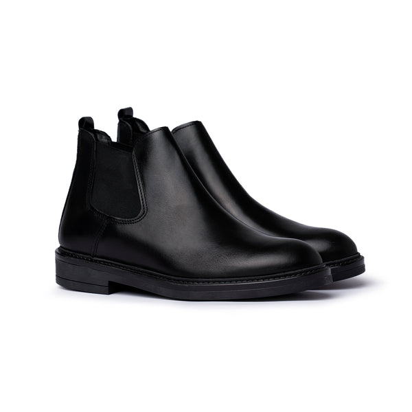 Chelsea Boot in Pelle – Nero ART.757