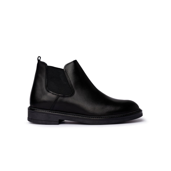 Chelsea Boot in Pelle – Nero ART.757