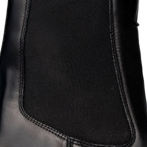 Chelsea Boots in Pelle Suola Carrarmato – Nero