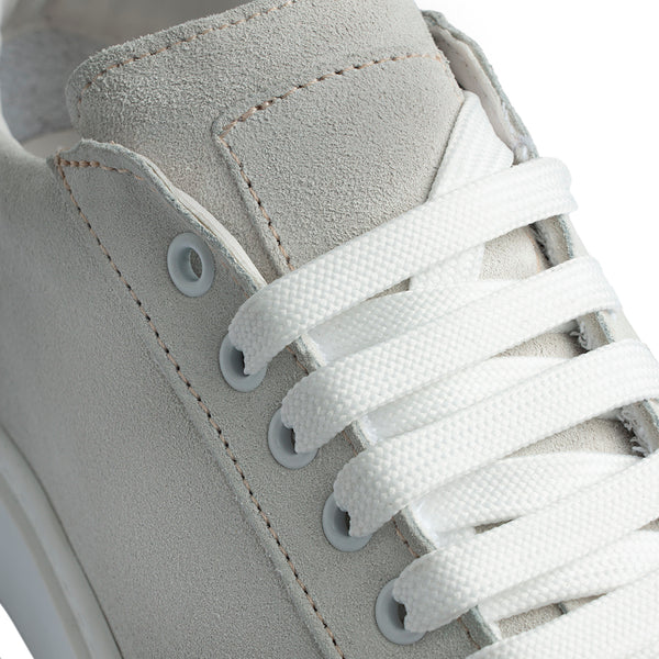 Sneaker in suede beige chiaro Uomo