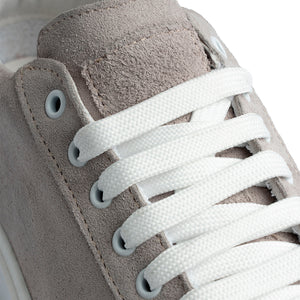 Sneaker in suede grigio chiaro Uomo