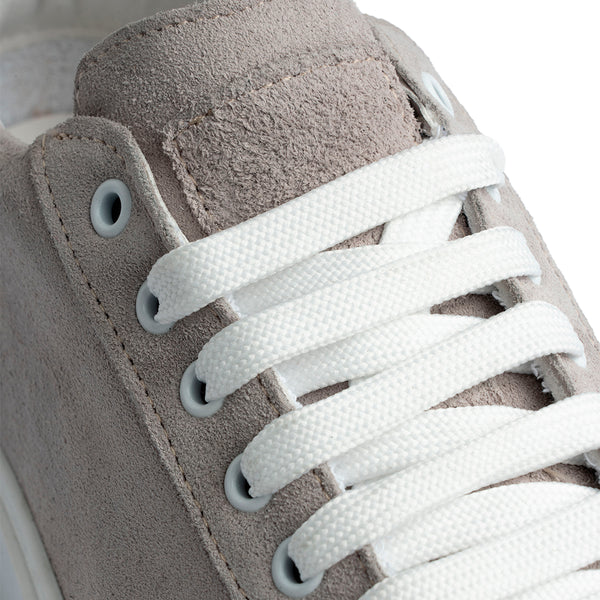 Sneaker in suede grigio chiaro Uomo