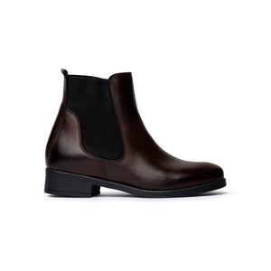 Stivaletto Chelsea in pelle marrone