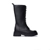 Stivali Alti con Allacciatura Frontale – Nero ART1529