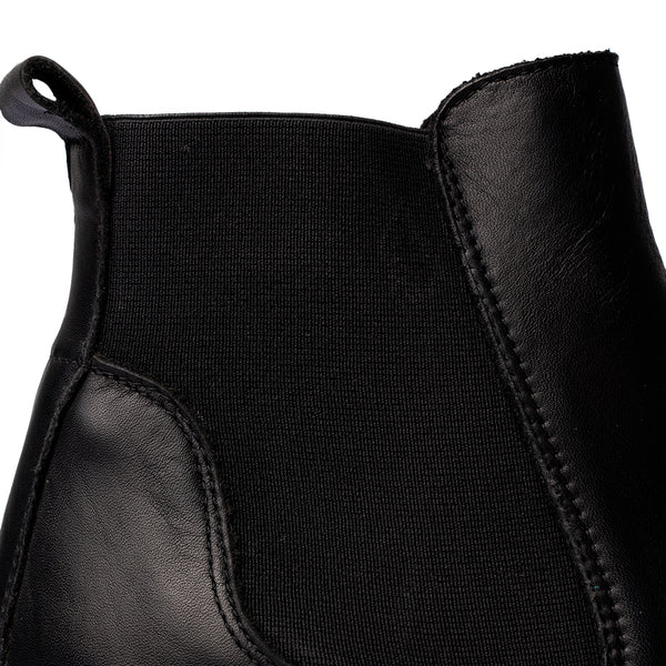 Stivaletto Chelsea in pelle Nera