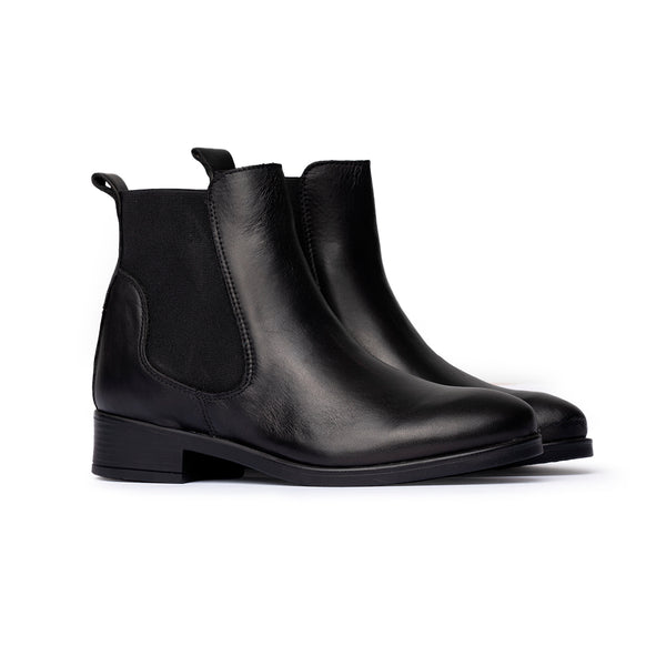 Stivaletto Chelsea in pelle Nera