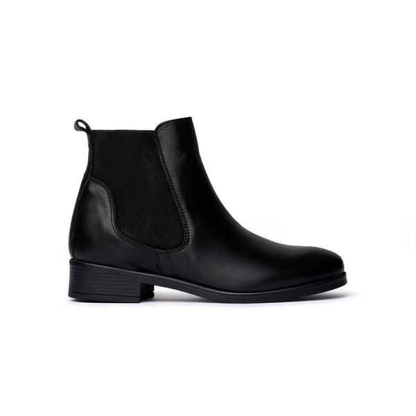 Stivaletto Chelsea in pelle Nera