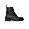 Stivaletto stringato con linguetta posteriore - Nero ART 501