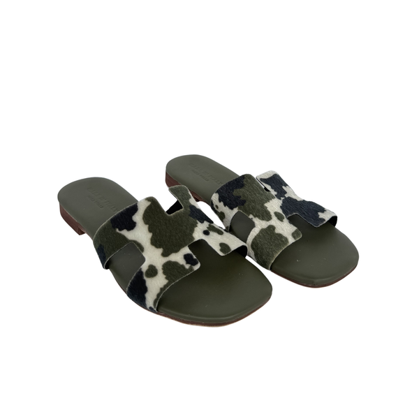 Sandalo H Monocolore - Militare ART 3