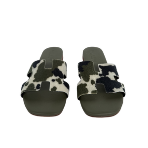 Sandalo H Monocolore - Militare ART 3